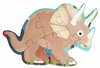 Scratch, 2 w 1 Puzzle podłogowe i pierwsze puzzle - Dinozaury 80 el.