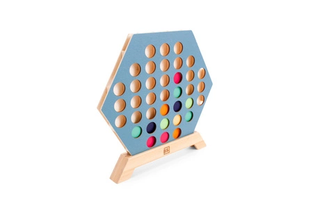 BS Toys, drewniana gra 3 w rzędzie