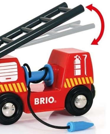 BRIO World Pociag Straży Pożarnej