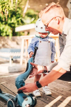 SCOOTANDRIDE Highwaykick 1 2w1 Jeździk i hulajnoga 1-5 lat Steel