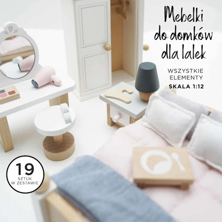 Sypialnia do domku dla lalek Daisylane Le Toy Van