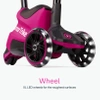smarTrike - Hulajnoga 4w1- Xtend Ride-on - Pink