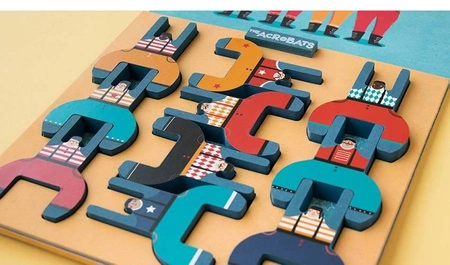 Drewniana równoważnia Bracia Akrobaci | Londji®