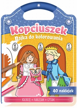 Kopciuszek bajka do kolorowania