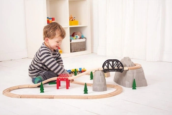 Zestaw do rozbudowy kolejek - Góra Rocky