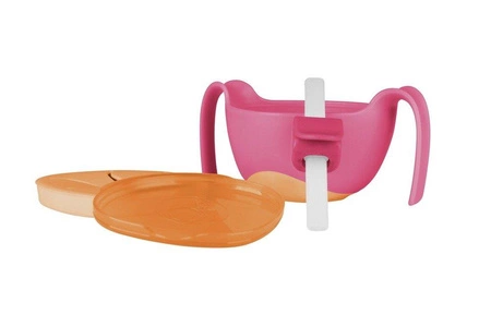 Kubek niewysypek BLW, Strawberry Shake, b.box