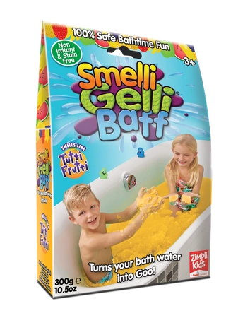 Magiczny proszek do kąpieli, Gelli Baff Smelli, Tutti Frutti, 3+, Zimpli Kids