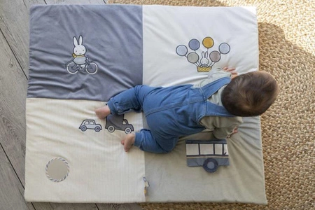 Tiamo Miffy Mata edukacyjna Fluffy Blue NIJN937