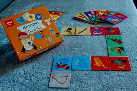 Gra Domino Expressions Apli Kids - Muzyka