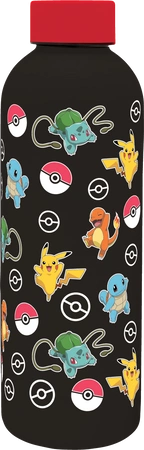 Butelka 800ml Pokemon 3D ze stali PK00043