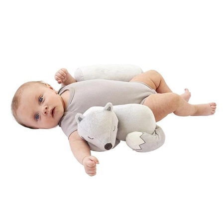 Tineo Klin Niemowlęcy i Zabawka Pluszowa 2w1 Little Wolf