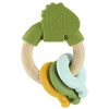 Drewniany gryzak - zestaw silikonowych kluczy Dinozaur Trixie Baby