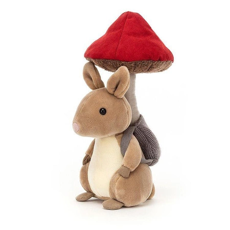 JellyCat Królik z grzybem 22cmx9cm