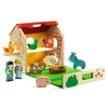 Drewniana farma z figurkami SOFTI-FARM DJ06369