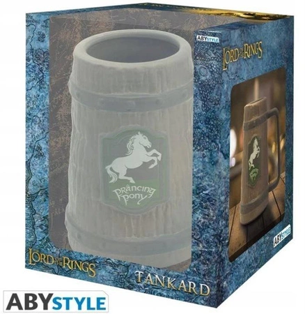 Kufel 3D do piwa Władca Pierścieni - Pod rozbrykanym Kucykiem - ABS