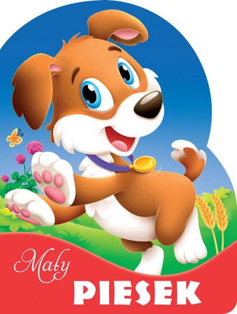 Mały piesek wykrojnik