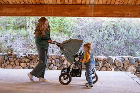 Bumbleride Wózek podwójny Indie Twin (2022) Matte Black