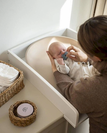 Filibabba Mata do przewijania Bobbie Cream