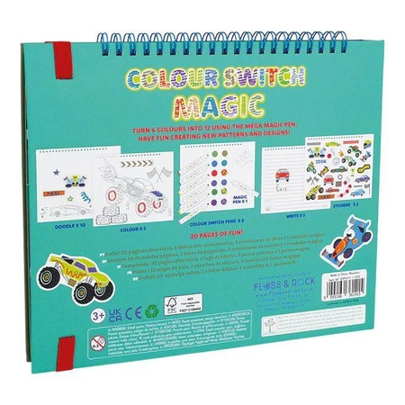 Samochody Zestaw Magia Kolorów