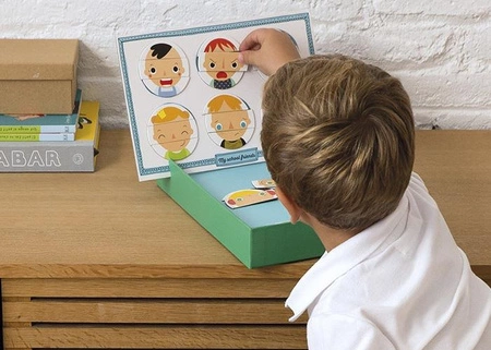 Magnetyczna układanka Apli Kids - Emocje