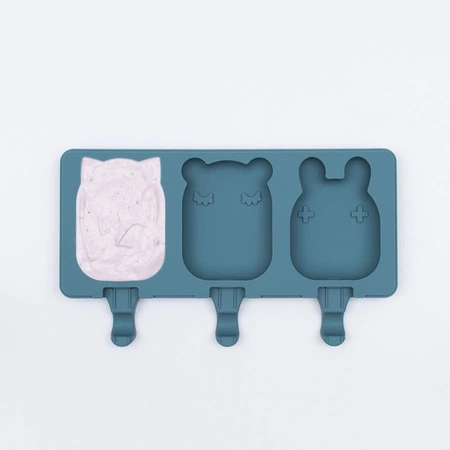 Silikonowe foremki do lodów We Might Be Tiny - Minty Green