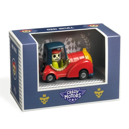 Djeco Autko CRAZY MOTORS - RED SKULL