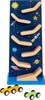 Drewniana zjeżdżalnia z autami W kosmosie 11446-Small Foot Design, samochodziki dla dzieci