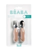 Beaba Zestaw pierwszych sztućców ze stali nierdzewnej Praline
