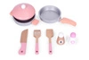 Kuchnia dla dzieci różowa z 8 akcesoriami piekarnik kran zlew ECOTOYS