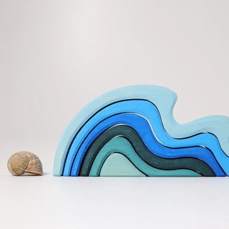 Kształt Fale, niebieski, 1+, Grimm's