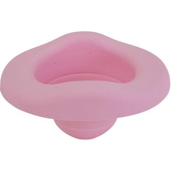 Wkład silikonowy składany na nocnik, różowy, Potette Plus