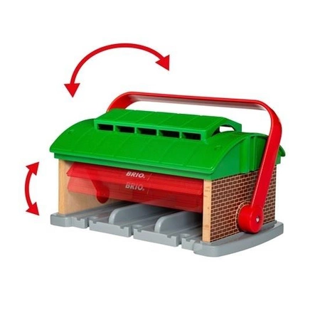 BRIO World Garaż dla Pociągów z Rączką