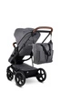Easywalker Torba do wózka z przewijakiem i organizerem Diamond Grey uniwersalna