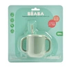 Beaba Silikonowy kubek ze słomką 170 ml Sage green