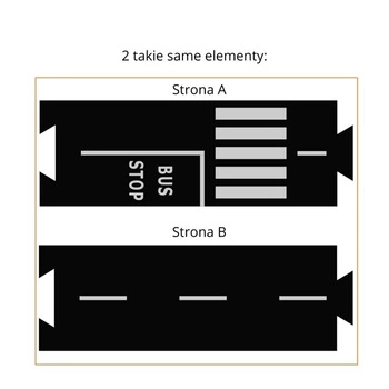 ToddleRoad City Zestaw Prostych