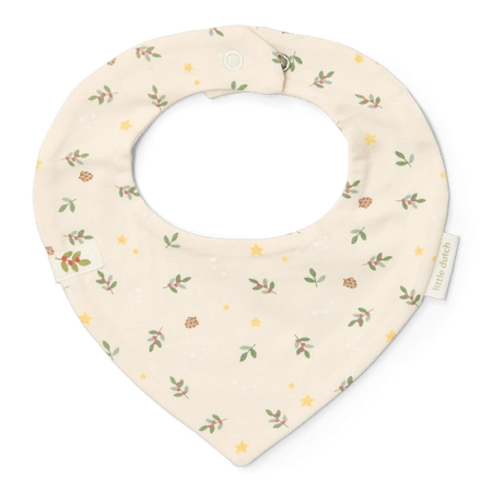 Little Dutch Apaszko-bandanka muślinowa - zestaw 2 szt. Blueberry Leaves & Sage