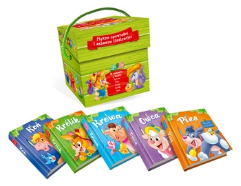 Wesołe zwierzątka pudełko z bajkami