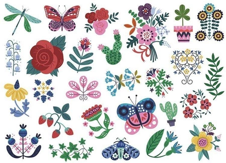 Auzou Tatuaże Kwiaty 98680