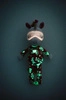 Lilliputiens Przytulanka do spania z elementami fluorescencyjnymi Jednorożec Lena 6m+