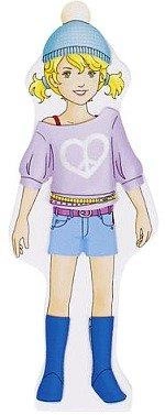 Lalka w zestawie z magnesami, Zosia lubi się przebierać, 58531-goki, zabawki dla dziewczyn