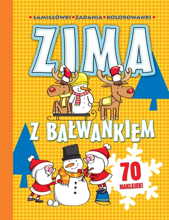 Zima z bałwankiem