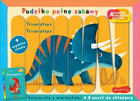 Dinozaury. Akademia mądrego dziecka. Pudełko pełne zabawy