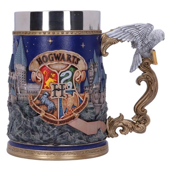 Kufel kolekcjonerski Harry Potter - Hogwart (wysokość: 15,5 cm)