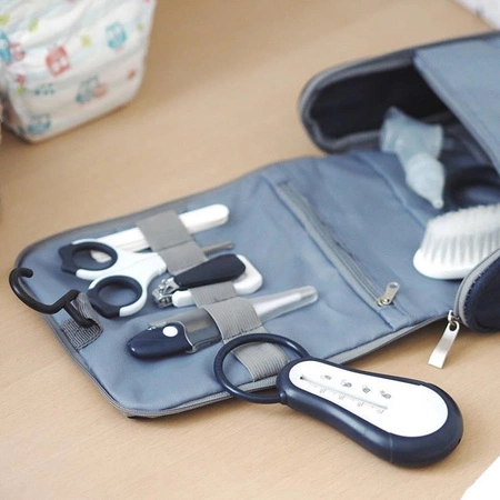 Beaba Kosmetyczka z 9 akcesoriami do pielęgnacji niemowląt night blue