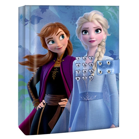 Pamiętnik zamykany na kod Frozen WD21983