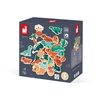 Magnesy drewniane Dinozaury 24 sztuki 2+, Janod