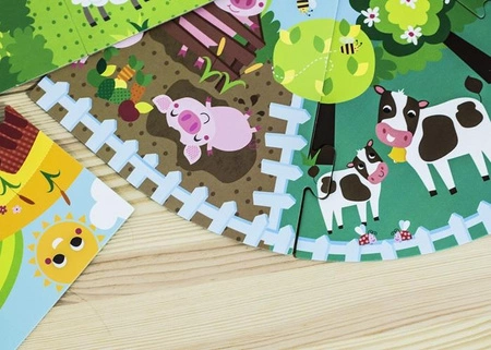 Puzzle XXL Apli Kids - Farma 3+