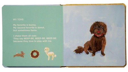 Książeczka Księga psów 217480-Manhattan Toy, zabawki dla niemowląt