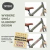 Pierwszy rower biegowy balansujący dziecięcy czerwony dla dzieci Trybike