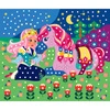 Zestaw artystyczny Mozaika Konie i jednorożce 5+, Janod (stary indeks: J07804)